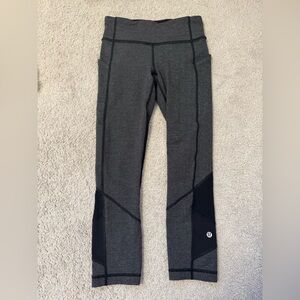 Lululemon 23” cropped leggings - great condition